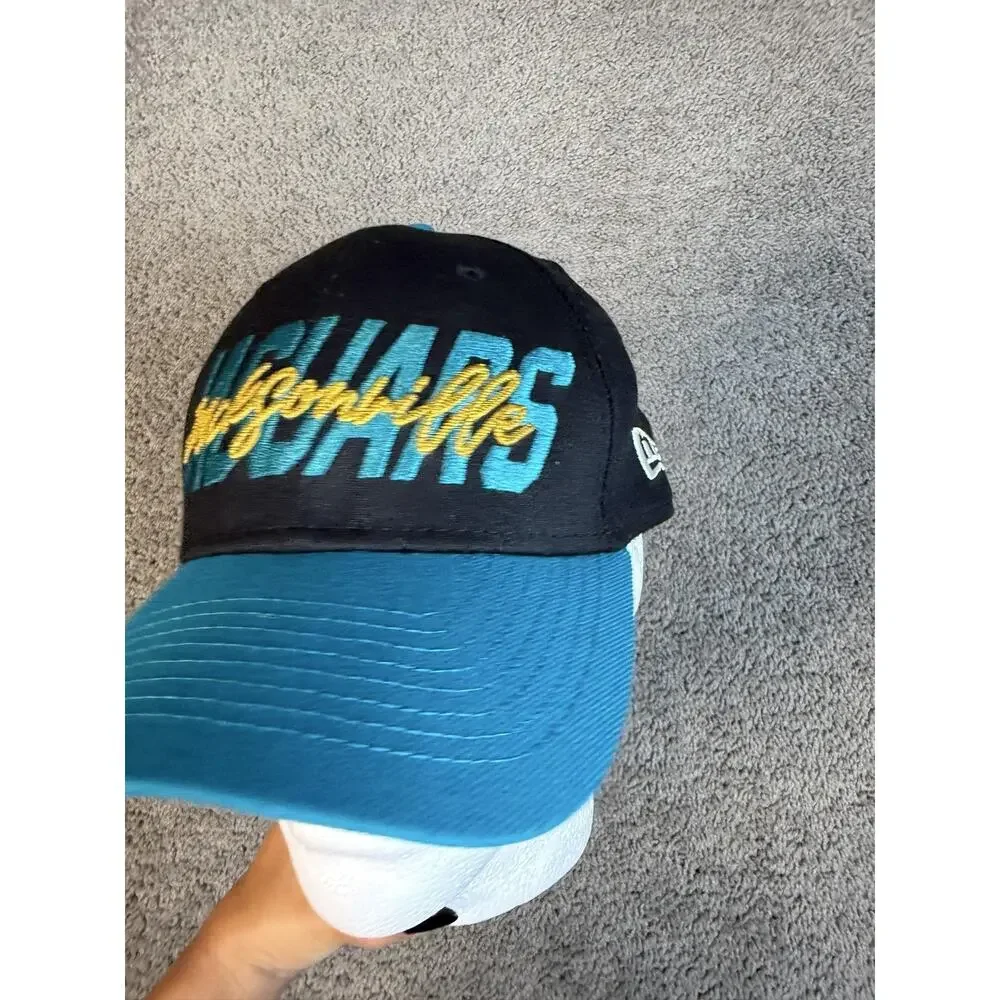 Jacksonville Jaguars Hat Cap Fitted Mens XL Black NFL Football New Era